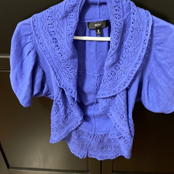 NWOT Massimo sweater vest size small. Purple/blue colour. - Picture 1 of 7